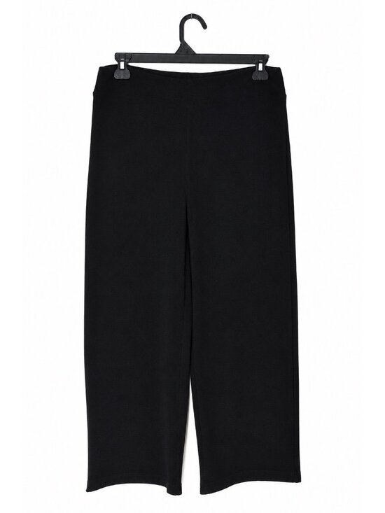 Travel Smith Pants - Black Wide-Leg Pants Women’s Casual Relaxed Fit